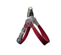 Coralpina - Adjustable Dog Harness for Small to Medium Dogs, Soft and Breathable, Does Not Harm the Hair and Does Not Hinder Movements, Wine Red, Size 5