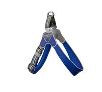 Coralpina - Adjustable Dog Harness for Small to Medium Dogs, Soft and Breathable, Does Not Harm the Hair and Does Not Hinder Movements, Blue Size 3