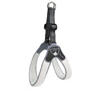 Coralpina - Dog Harness Cinquetorri for Small to Medium Dogs, Soft and Breathable, Does Not Harm the Hair and Does Not Hinder Movements, White, Size 7