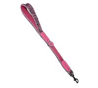 Coralpina - Powermix Dog Leash, Simple and Sturdy, with Refracting Parts and Padded Handle, with Durable Ecomaterials and Nylon Core, Melange Pink, Size 9/10