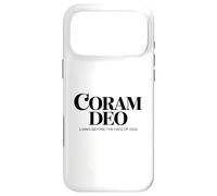 Coram Deo Living Before the Face of God Case for iPhone 17 Pro Max