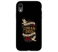 CORAM DEO - LIVING BEFORE THE FACE OF GOD Case for iPhone XR
