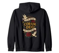 CORAM DEO - LIVING BEFORE THE FACE OF GOD Zip Hoodie