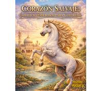 Corazón Salvaje: Caballos Poderosos para Colorear: Caballos realistas para colorear con trazos definidos - Razas del mundo, escenas poderosas y ... de los caballos (Colorea Mundo Aldara)