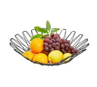 Corbeille à Fruits Pliante - Panier à fruits et légumes en métal | Panier transformable de table, design modern and pliable for an easy arrangement, ideal for fruits secs, et décorations