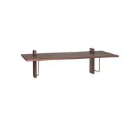 Corbel Shelf Long Dark Stained Oak