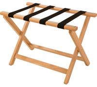 Corbett Corby York Wooden Luggage Rack - Light Wood