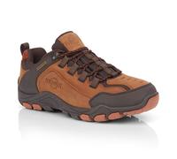 Corbett Men's Leather Waterproof Walking Shoes Northwest Territory Brown 7