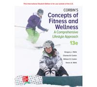 Corbin's Concepts of Fitness And Wellness: A Comprehensive Lifestyle Approach ISE