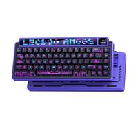 CORBOBO X LEOBOG AMG65 Wireless Mechanical Keyboard, 60% Hot-Swaddable Keyboard, RGB Backlight, with Dot Matrix RGB LED Screen, TFT Screen, Thermal Sublimation Keycaps, Bluetooth /2.4G/USB-C