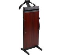Corby 3300 Trouser Press for Creases, Wall Mounted or Freestanding Garment Press, UK Plug, Mahogany