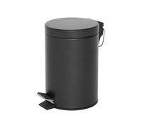 Corby 3L Pedal Bin (Croft / BIN003) in Black