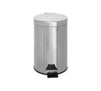 Corby 3L Pedal Bin (Croft / BIN003) in Polished Steel