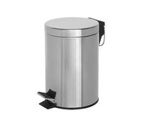Corby 3L Pedal Bin (Croft / BIN003) in Polished Steel