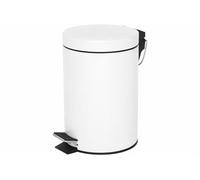 Corby 3L Pedal Bin (Croft / BIN003) in White