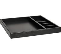 Corby Buxton Compact Hospitality Tray in Black BUSA Bamboo