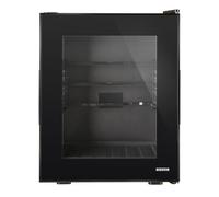 Corby Eton 35L Glass Door Minibar in Black & Black - UK Plug