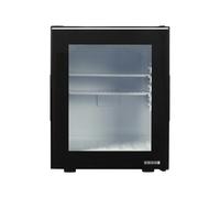 Corby Eton 35L Glass Door Minibar in Black - UK Plug - Black