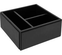 Corby Highland Sachet Holder in Black Leather