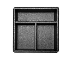 Corby Highland Sachet Holder in Black Leather
