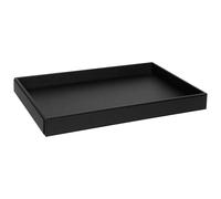 Corby Highland Standard Tray in Black Leather