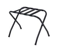 Corby Metal Luggage Rack with No Back (Ashton / LGR0002) in Black