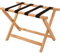 Corby York Wooden Luggage Rack - Light Wood