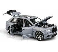 CORCI Die-Cast Metal Vehicles 1:32 Scale For Rolls Royce For Cullinan Suv Simulation Alloy Car Model Dynamic Sound And Light Toy Vehicle Gift(Chrome)