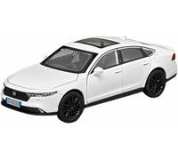 CORCI Die-Cast Metal Vehicles For Honda For Accord Sedan 1:32 Scale Car Model Dynamic Simulation Vehicle Alloy Toy Exhibits Gift(White)