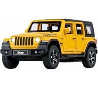 CORCI Die-Cast Metal Vehicles For Jeeps For Wrangler Suv 1:32 Scale Car Model Dynamic Simulation Vehicle Alloy Toy Exhibits Gift(Yellow)