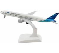 CORCI Display Scale Aircraft 20Cm 1:400 For Garuda Indonesia Airlines Boeing 777 Alloy Plane For Miniature For Model Suitable For Gift Giving