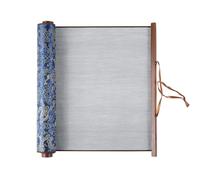 Corciosy Calligraphy Cloth, Reusable Chinese Calligraphy Practicing Tool Magic Water Painting Paper Ten Thousand Times Writing Cloth Scroll for Home School (Blue)