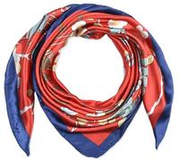 corciova 35 Womens Square Silk Like Hair Scarf Headscarf Lava Red Phoenix Pine Curly Headband Tie Sleeping at Night Fashion