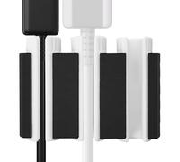 Cord Clips, Home Cable Manager, Lightweight Design, 2.17 x 1.57 x 3.03 Inch Desktop Accessory, Wire for Hotel, Commercial, Dormitory, Workplace, Bedroom, and Home