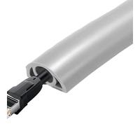 Cord Cover Floor | PVC Flexible Wire Duct, Flame-Retardant Cable Protector Floor,Insulated Self-adhesive Cord Hider, Prevent Trip Hazard