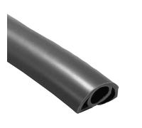 Cord Cover Floor,PVC Flexible Wire Duct, Flame-Retardant Cable Protector Floor | Self-adhesive Cord Hider, Insulated Extension Covers for Computer Home Appliance Cables