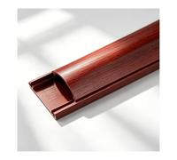 Cord Covers for Wires on Floor, Easy to Install Cable Management, Conceal Extension Cords and Cables, Organize Floor Wiring, Black, 1m Length