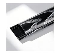 Cord Covers for Wires on Floor, Easy to Install Cable Management, Conceal Extension Cords and Cables, Organize Floor Wiring, Black, 1m Length