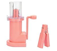 Cord Knitting Machine, Hand Cranked Braiding Machine for Bracelet (Pink)