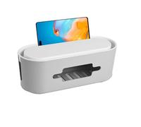 Cord Management Box, Cable Organiser Box, Extension Lead Box, Cable Tidy Box, Wire Cable Anti Dust Management Case, Cable Cord Desktop Box Wide Capacity For Management