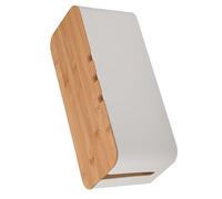 Cord Management Box With Ventilation Slots And Childproof Lid Cable Storage Box For Desk Organization Desktop Cable Organizers With Cover