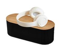 Cord Organizer Box - Cable Management Container, Wire Storage Solution | Desktop Power Strip Protector Unit, Safe Multi Outlet Cable Concealer System for Study Room Bedroom Office Electronics