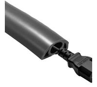 Cord Protector Floor - Flame-Retardant PVC Flexible Cable Protector Floor | Self-adhesive Household Cable Management Cord Hider for Home Office or Outdoors