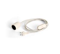Cord Set for Common Table Lamp 240 cm Clay White
