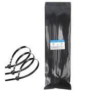 Cord winding,cable tie - fixing cable wrap - 100x multifunctional nylon cable management,self-enticing black nylon strap computer accessories for home electrical equipment, this