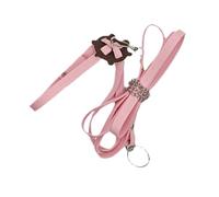 Corda Di Controllo Esterna Regolabile in Pelle Pu - Imbracatura in Pelle, Imbracatura Piccola Regolabile Rettili Guinzaglio, Morbido Collare Sul Petto, Cinturino Multicolour Per Imbracaturaa