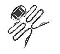 Corda Di Trazione per Cani - Cavo per Cani - Corda Da Corsa Animali Domestici con custody con Cerniera Riflettente Regolabile, Ideale Viaggi, Campeggio, Hiking, Jogging, Cycling