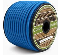 CORDAMARKET 10 mm Elastic Rubber, Adults Unisex, Blue, 25 m