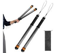 Corde De Combat - Paire De Cordes D'entraînement Sans Fil 43 cm En Acier, Portable Et Adjustable Pour Salle Sport Maison, Fitness Extérieur, Débutants & Renforcement Musculaire