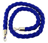 Corded barrier tape Crowd Control Barrier Rope Multicolor 0.6-3M(Blue,Length 2.2M/7.2Ft/86.6In)